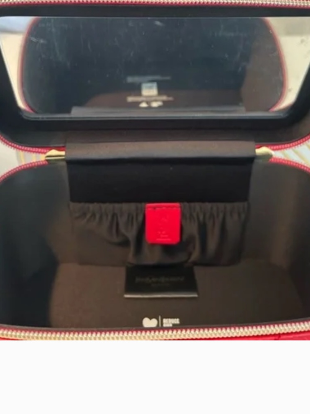 ❤️✨YSL Beauty Premium Vanity Rouge Case | Quilted Red | New in Box✨AUTHENTIC - Picture 7 of 12
